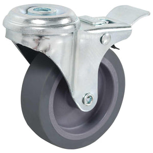 vidaXL 32 pcs. Swivel Casters with Top Plate Hole 75 mm