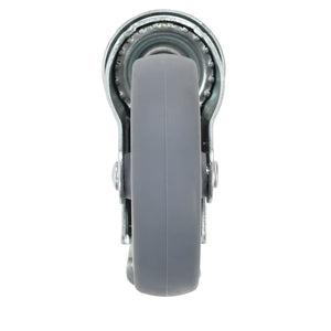 vidaXL 12 pcs. Swivel Casters with Top Plate Hole 100 mm