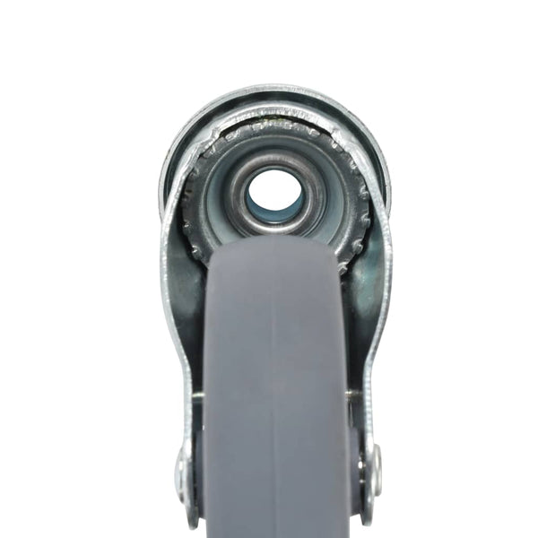 vidaXL 32 pcs Swivel Casters with Top Plate 100 mm