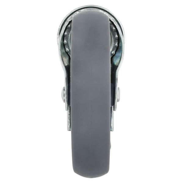 vidaXL 16 Swivel Casters with Top Plate 125 mm
