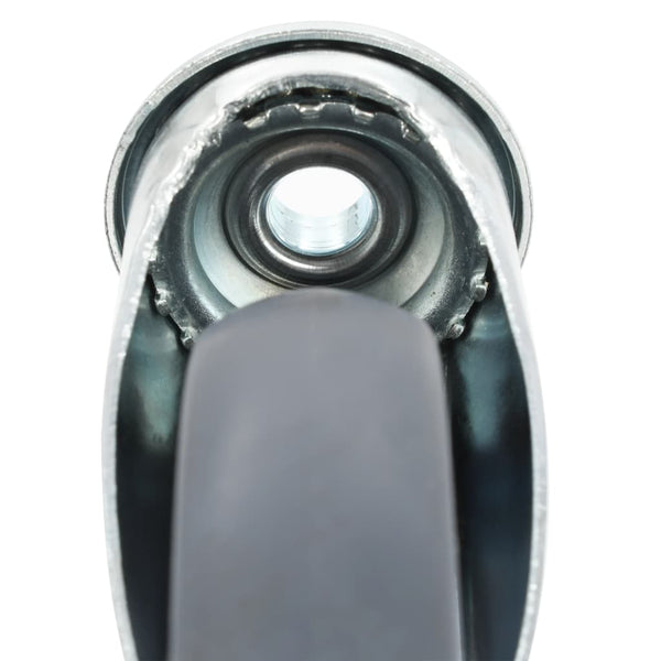vidaXL 32 pcs. Swivel Casters with Top Plate Hole 125 mm