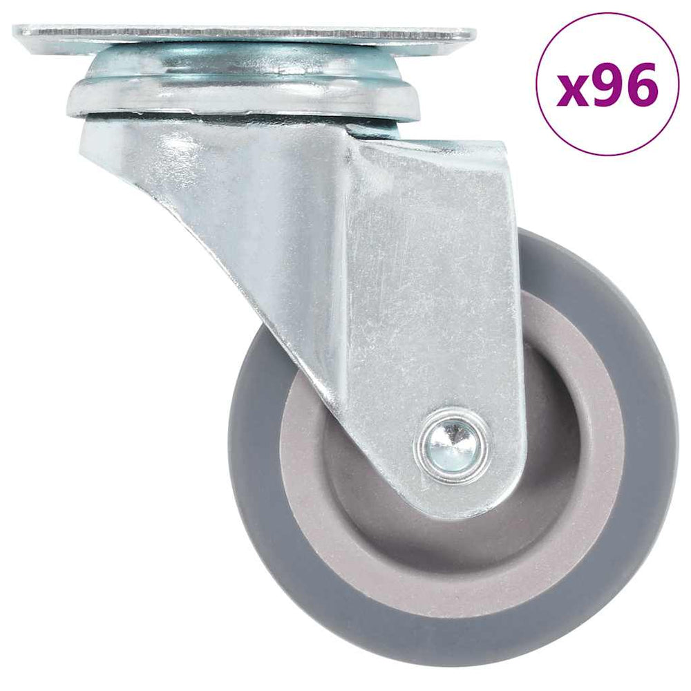 vidaXL 96 pcs. Swivel Casters 50 mm