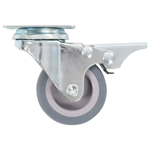 vidaXL 24 Pcs. Swivel Casters 50 mm