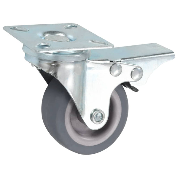 vidaXL 32 Swivel Casters 50 mm
