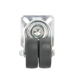 vidaXL 8 Pcs. Twin Wheel Swivel Casters 50 mm