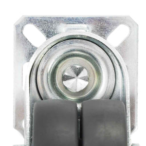 vidaXL 8 Pcs. Twin Wheel Swivel Casters 50 mm