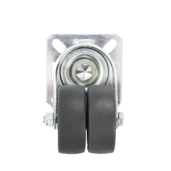 vidaXL 32 pcs. Twin Wheel Swivel Castors 50 mm