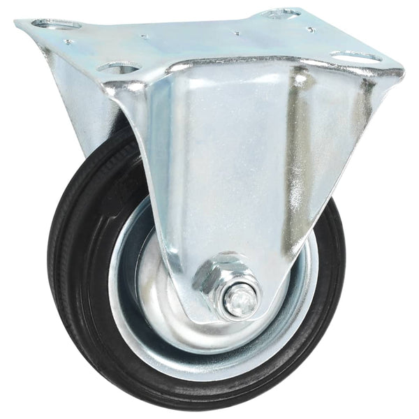 vidaXL 12 pcs. Fixed Casters 75 mm