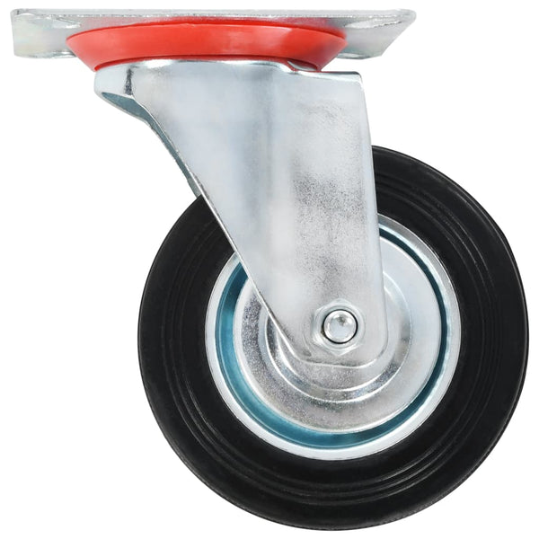 vidaXL 24 Pcs. Swivel Casters 100 mm