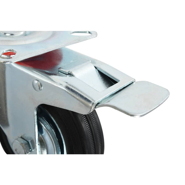 vidaXL 32 pcs Swivel Castors 100 mm