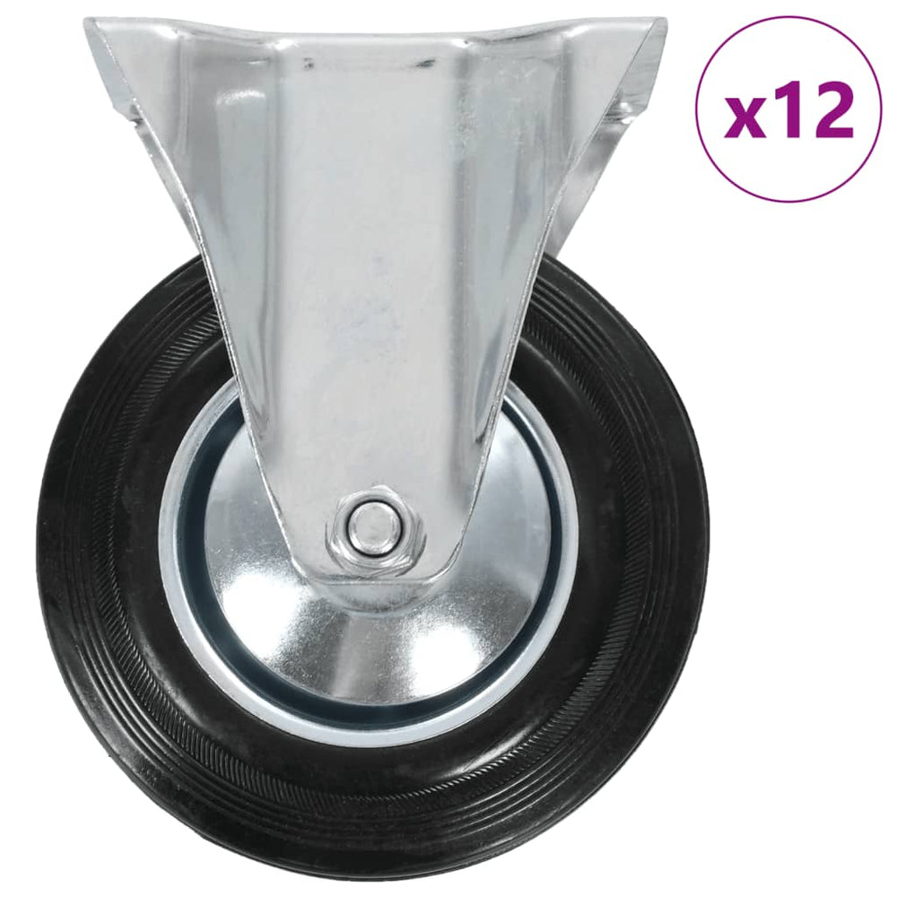 vidaXL 12 pcs. Swivel Casters 160 mm