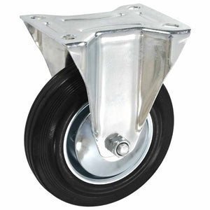 vidaXL 16 Pcs. Fixed Casters 160 mm