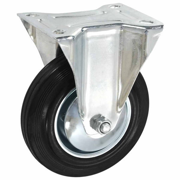 vidaXL 16 Pcs. Fixed Casters 160 mm