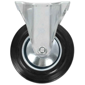 vidaXL 16 Pcs. Fixed Casters 160 mm