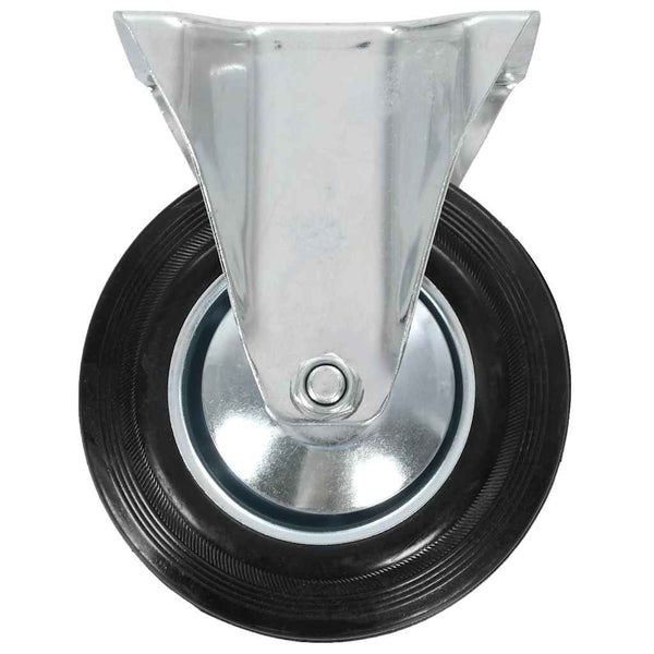 vidaXL 16 Pcs. Fixed Casters 160 mm