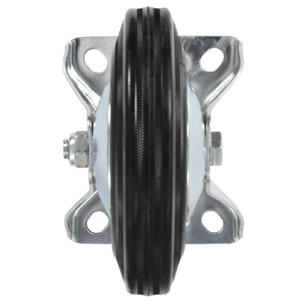 vidaXL 24 Pcs. Fixed Casters 160 mm