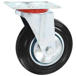 vidaXL 16 Swivel Casters 160 mm