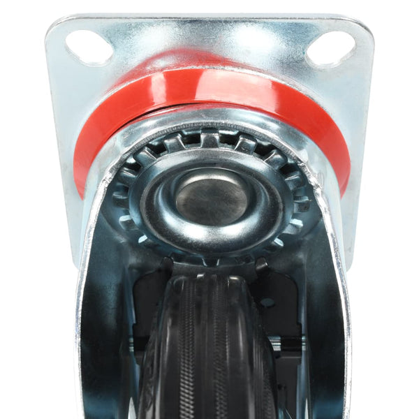 vidaXL 16 Swivel Casters 160 mm
