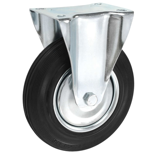 vidaXL 8 Pcs Swivel Casters 200 mm