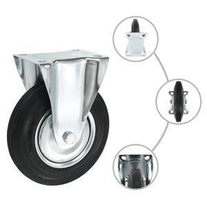 vidaXL 32 pcs. Fixed Casters 200 mm