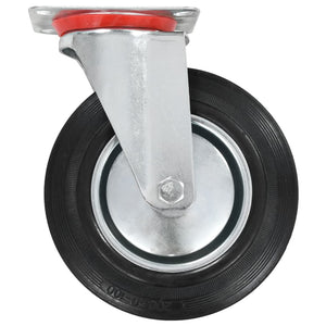 vidaXL 8 Pcs. Swivel Castors 200 mm