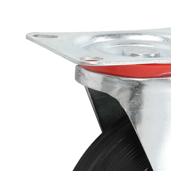 vidaXL 8 Pcs. Swivel Castors 200 mm
