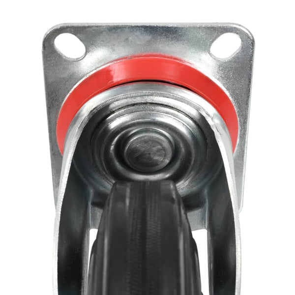 vidaXL 8 Pcs. Swivel Castors 200 mm