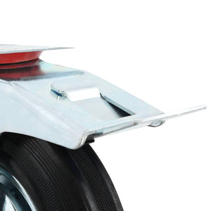 vidaXL 24 Pcs. Swivel Casters 200 mm