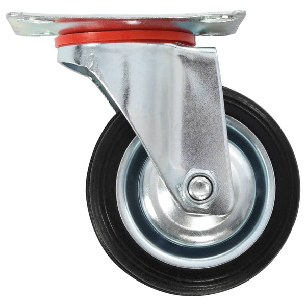 vidaXL 8 Pcs. Swivel Castors 75 mm