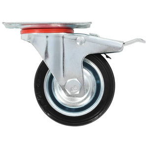 vidaXL 24 Pcs. Swivel Casters 75 mm