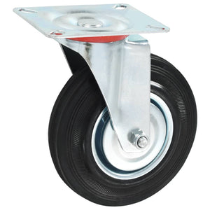 vidaXL 12 pcs Swivel Casters 125 mm