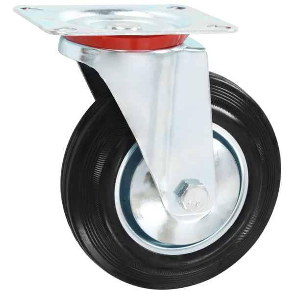 vidaXL 8 Pcs. Swivel Casters 160 mm