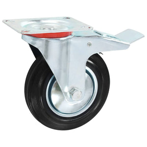 vidaXL 24 Pcs. Swivel Castors 160 mm