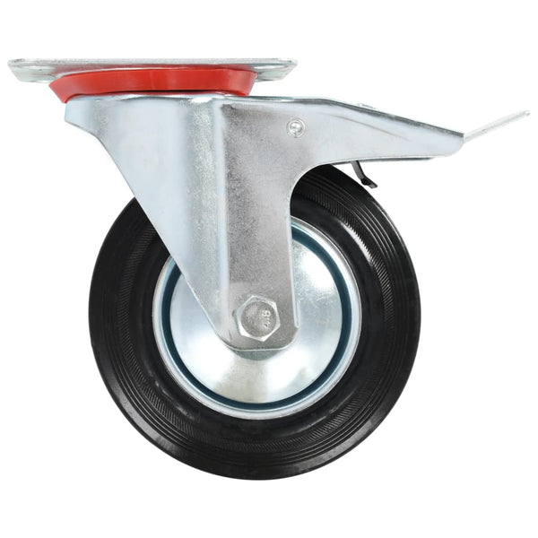 vidaXL 24 Pcs. Swivel Castors 160 mm