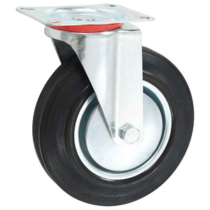 vidaXL 16 Swivel Casters 200 mm
