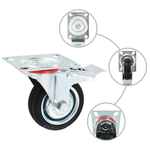 vidaXL 32 pcs. Casters 75 mm