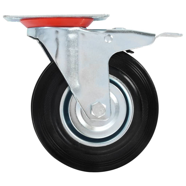 vidaXL 8 casters 125 mm