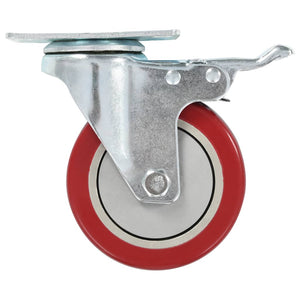 vidaXL Swivel Casters 8 pcs 100 mm