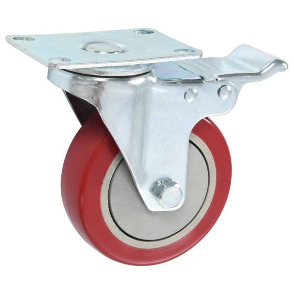 vidaXL Swivel Casters 24 pcs. 100 mm