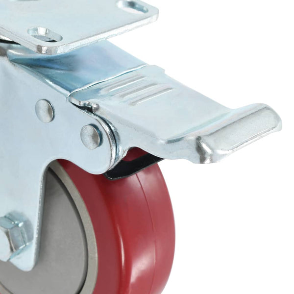 vidaXL Swivel Casters 32 pcs. 100 mm