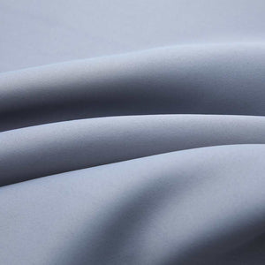 vidaXL Blackout Curtains with Metal Eyelets 2 pcs. Grey 140x175 cm