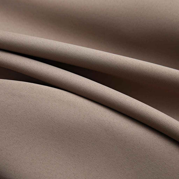 vidaXL Blackout Curtain with Metal Eyelets Taupe 290 x 245 cm
