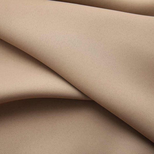 vidaXL Blackout Curtains with Hooks 2 pcs Taupe 140x175cm