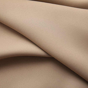 vidaXL Blackout Curtains with Hooks 2 pcs Taupe 140x225cm