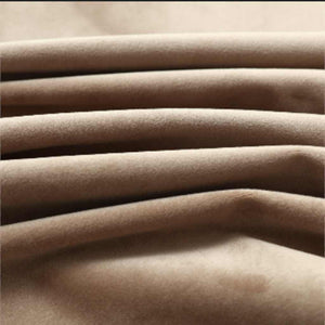 vidaXL Blackout Curtains with Eyelets 2 pcs. Velvet Beige 140x245 cm