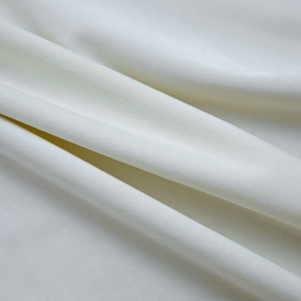 vidaXL Eyelet Blackout Curtains 2 pcs. Velvet Cream 140x225 cm