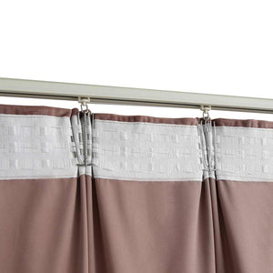 vidaXL Blackout Curtain with Hooks Velvet Antique Pink 290 x 245 cm