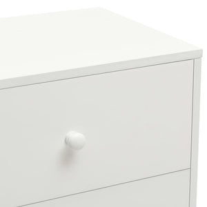 vidaXL Nightstands 2 pcs. White 40 x 30 x 50 cm Solid Pine Wood