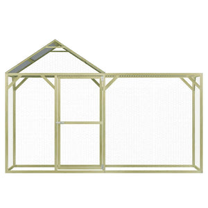 vidaXL Chicken Coop 3x1.5x2 m Impregnated Pinewood