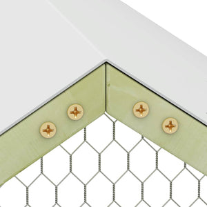 vidaXL Chicken Coop 3x1.5x2 m Impregnated Pinewood